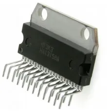 HA13158A, УНЧ  4x20Вт (13.2В/4 Ом), мАx 4x34Вт, 32дБ