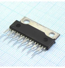 HA13128, УНЧ  2x17Вт (13.7В/4 Ом), мАx 2x22Вт, 50дБ