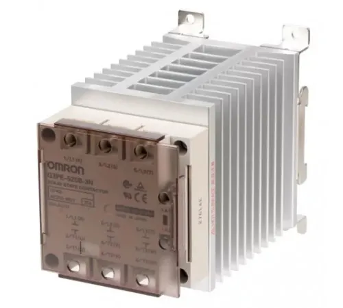 Твердотельное реле Omron G3PE-525B-3N 12-24VDC Твердотельное реле Omron G3PE-525B-3N 12-24VDC