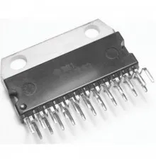 HA13150A, УНЧ  4x18Вт (13.2В/4 Ом), мАx 4x30Вт, 32дБ