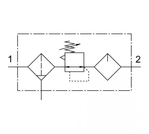 Блок подготовки воздуха Festo FRC-1/4-D-5M-O-MIDI