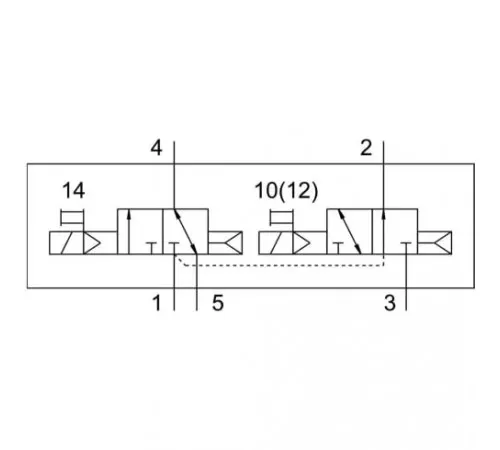 Распределитель с электромагнитным управлением Festo VUVG-L14-T32H-AT-G18-1R8L Распределитель с электромагнитным управлением Festo VUVG-L14-T32H-AT-G18-1R8L