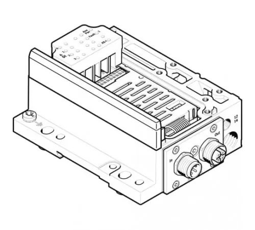 Электрический интерфейс Festo VMPA-ASI-EPL-G-8E8A-Z