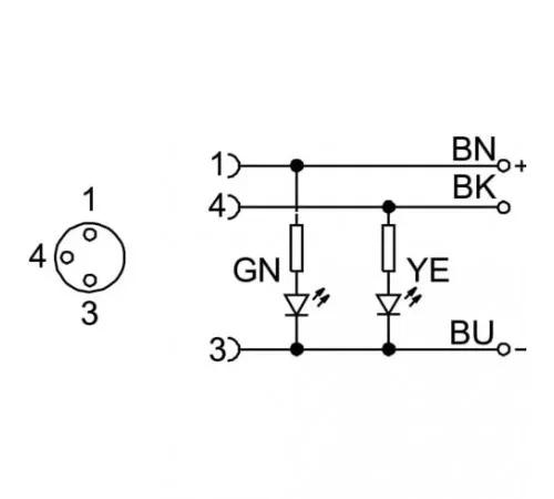 Соединительный кабель Festo SIM-M8-3WD-5-PSL-PU