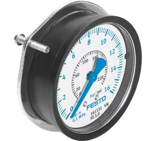 Фланцевый манометр Festo PAGN-P-63-1.6M-G14 Фланцевый манометр Festo PAGN-P-63-1.6M-G14