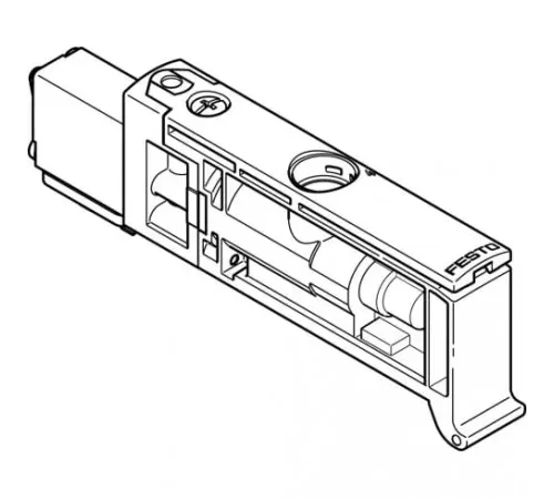 Распределитель с электромагнитным управлением Festo VUVB-ST12-M32C-MZD-QX-1T1 Распределитель с электромагнитным управлением Festo VUVB-ST12-M32C-MZD-QX-1T1