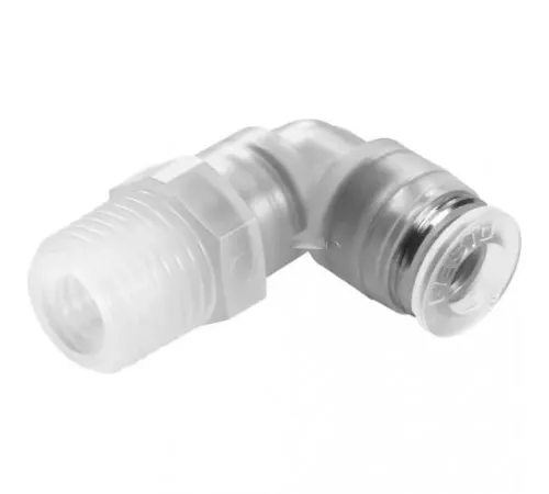 Штуцер цанговый угловой Festo NPQP-L-R18-Q4-FD-P10 Штуцер цанговый угловой Festo NPQP-L-R18-Q4-FD-P10