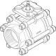 Шаровой кран Festo VZBA-3-GG-63-T-22-F0710-V4V4T Ру63 Ду80 (PN63 DN80)