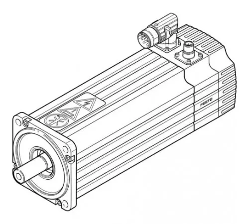 Серводвигатель Festo EMMS-AS-100-LK-HS-RS Серводвигатель Festo EMMS-AS-100-LK-HS-RS