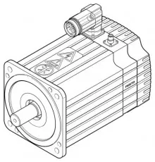 Серводвигатель Festo EMMS-AS-190-M-HS-AM