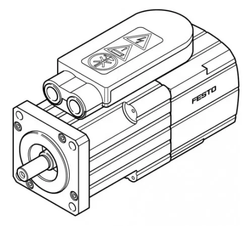 Серводвигатель Festo EMMS-AS-55-SK-HS-TSB-S1 Серводвигатель Festo EMMS-AS-55-SK-HS-TSB-S1