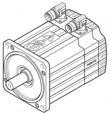 Серводвигатель Festo EMMS-AS-140-SK-HV-RR