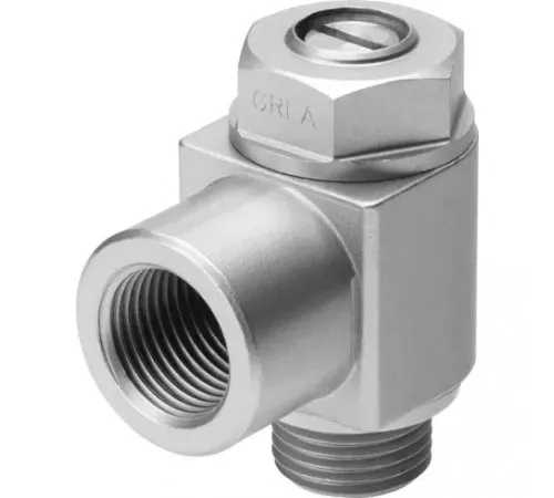 Дроссель с обратным клапаном Festo GRLA-1/4-B