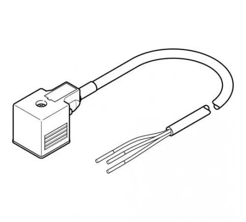 Соединительный кабель Festo NEBV-A1W3F-P-K-0.6-N-LE3 Соединительный кабель Festo NEBV-A1W3F-P-K-0.6-N-LE3