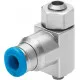 Дроссель с обратным клапаном Festo GRLA-M5-QS-3-LF-C
