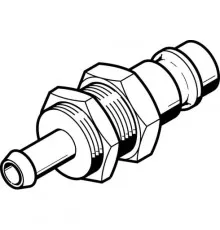 Соединительный фитинг Festo KS2-CN-4-S