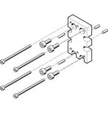 Адаптерная плита для параллельного захвата Festo HAPG-74