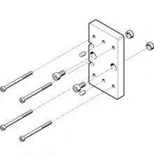 Адаптерная плита для параллельного захвата Festo HAPG-85