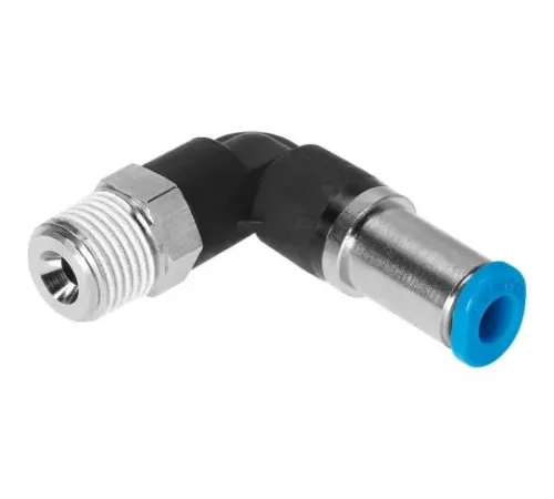 Штуцер цанговый угловой, самозапирающийся Festo QSKL-1/2-12 Штуцер цанговый угловой, самозапирающийся Festo QSKL-1/2-12