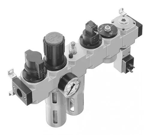 Блок подготовки воздуха Festo FRC-1/2-D-MIDI-KF Блок подготовки воздуха Festo FRC-1/2-D-MIDI-KF