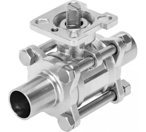Шаровой кран Festo VZBD-1-W3-16-T-2-F0405-V14V14 Ру16 Ду25 (PN16 DN25) Шаровой кран Festo VZBD-1-W3-16-T-2-F0405-V14V14 Ру16 Ду25 (PN16 DN25)