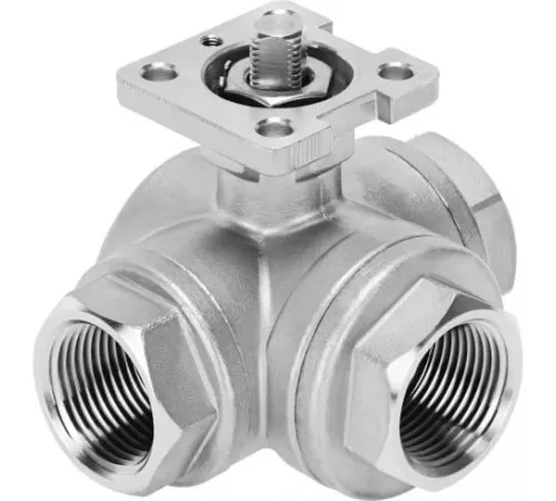 Шаровой кран Festo VZBE-1/2-T-63-F-3L-F04-V15V15 Ру63 Ду15 (PN63 DN15) Шаровой кран Festo VZBE-1/2-T-63-F-3L-F04-V15V15 Ру63 Ду15 (PN63 DN15)
