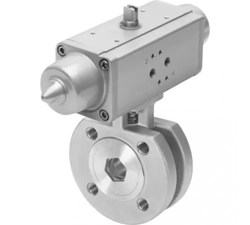 Шаровой кран с приводом Festo VZBC-32-FF-40-22-F0405-V4V4T-PS53-R-90-4-C Ру40 Ду32 (PN40 DN32) Шаровой кран с приводом Festo VZBC-32-FF-40-22-F0405-V4V4T-PS53-R-90-4-C Ру40 Ду32 (PN40 DN32)