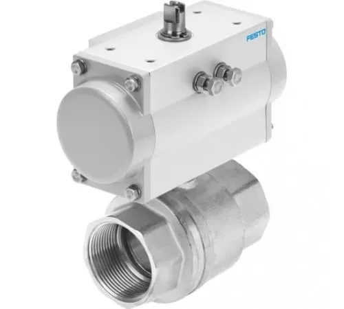 Шаровой кран с приводом Festo VZBM-A-1/2-RP-25-D-2-B2-PB20 Ру25 Ду15 (PN25 DN15) Шаровой кран с приводом Festo VZBM-A-1/2-RP-25-D-2-B2-PB20 Ру25 Ду15 (PN25 DN15)
