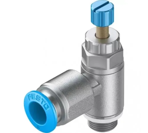 Дроссель с обратным клапаном Festo GRLA-1/8-QS-8-RS-D
