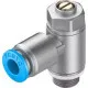 Дроссель с обратным клапаном Festo GRLZ-1/8-QS-6-D