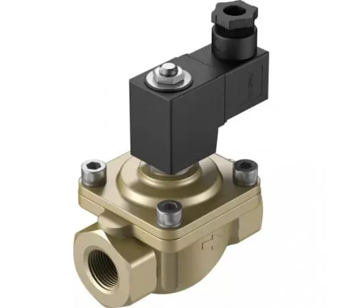 Клапан с электроуправлением Festo VZWF-B-L-M22C-G34-275-E-3AP4-6 Клапан с электроуправлением Festo VZWF-B-L-M22C-G34-275-E-3AP4-6