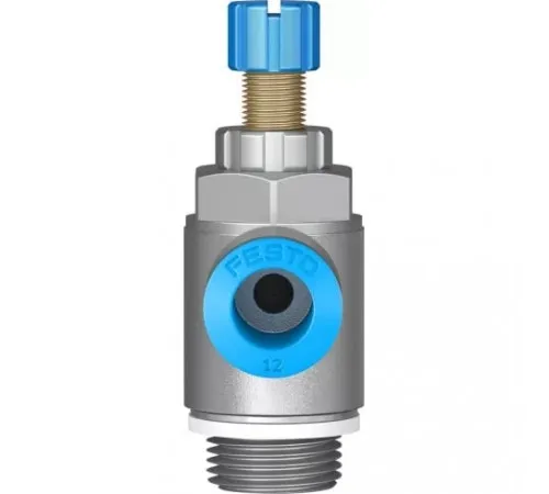 Дроссель с обратным клапаном Festo GRLA-1/2-QS-12-RS-D
