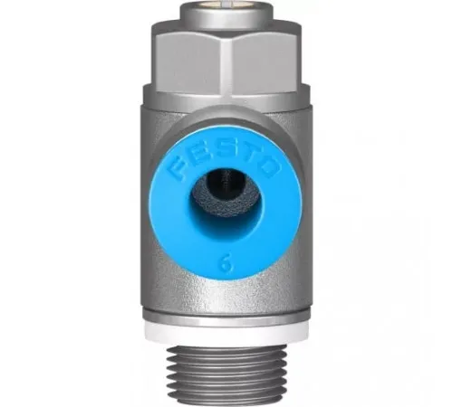 Дроссель с обратным клапаном Festo GRLZ-1/8-QS-6-D Дроссель с обратным клапаном Festo GRLZ-1/8-QS-6-D