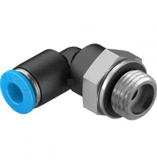 Штуцер цанговый угловой Festo QSL-G1/4-6