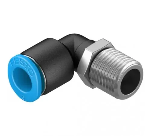 Штуцер цанговый угловой Festo QSML-1/8-6