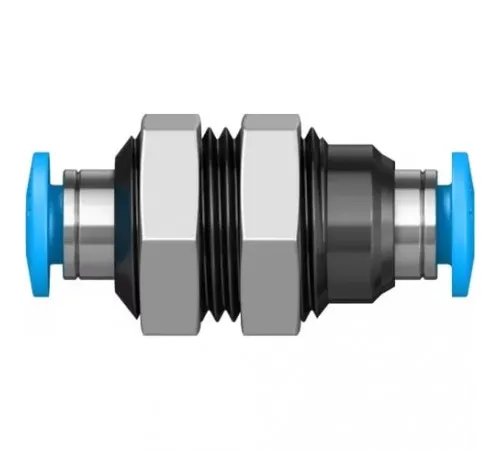 Муфта цанговая для панельного монтажа прямая Festo QSS-4 Муфта цанговая для панельного монтажа прямая Festo QSS-4