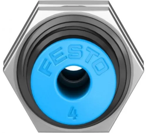Муфта цанговая для панельного монтажа прямая Festo QSS-4 Муфта цанговая для панельного монтажа прямая Festo QSS-4