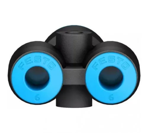 Тройник цанговый переходной Festo QSY-10-6 Тройник цанговый переходной Festo QSY-10-6