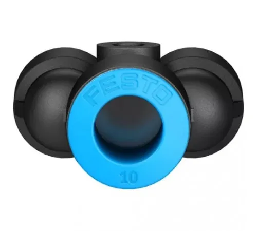 Тройник цанговый переходной Festo QSY-10-6 Тройник цанговый переходной Festo QSY-10-6