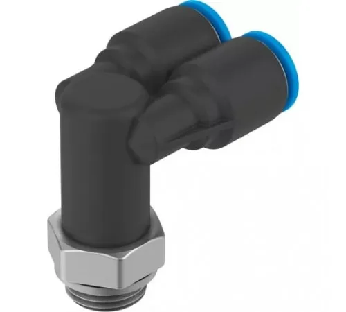 Тройник цанговый с резьбой угловой Festo QSYL-G1/4-8 Тройник цанговый с резьбой угловой Festo QSYL-G1/4-8
