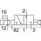 Распределитель с электромагнитным управлением Festo CPVSC1-M1H-N-P-QAO