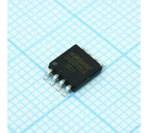 W25Q32FVSSIG/REEL, Флэш-память шина SPI 32Мбит W25Q32FVSSIG/REEL, Флэш-память шина SPI 32Мбит