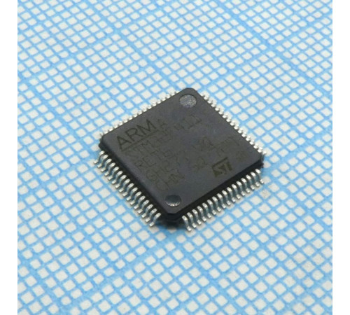 STM32F411RET6TR, Микроконтроллер STM 32-бит 512кБ Флэш-память DSP 64LQFP STM32F411RET6TR, Микроконтроллер STM 32-бит 512кБ Флэш-память DSP 64LQFP