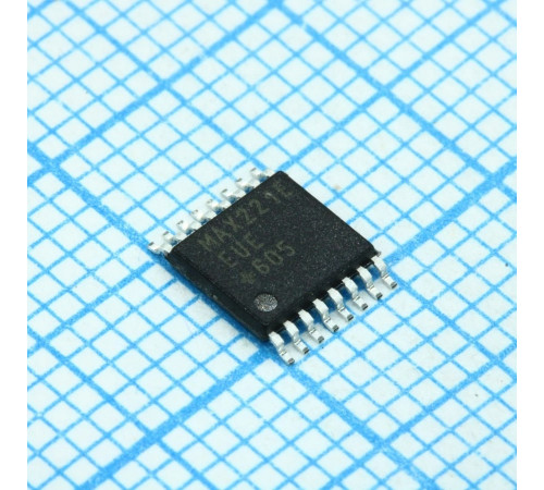MAX221EEUE+, Приемопередатчик интерфейс_RS232 питание 5В MAX221EEUE+, Приемопередатчик интерфейс_RS232 питание 5В