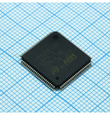 STM32F730V8T6, Микроконтроллер 32-бит ядро ARM Cortex M7 RISC 64кБ Флэш-память 3.3В 100-Pin LQFP лоток