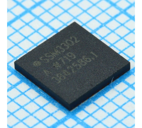 SSM3302ACPZ-R7, УНЧ класс D стерео 20Вт 40LFCSP