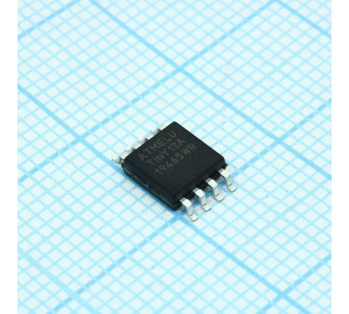 ATTINY13A-SU, 8-разрядный микроконтроллер, 20МГц, 1кБ Flash ATTINY13A-SU, 8-разрядный микроконтроллер, 20МГц, 1кБ Flash