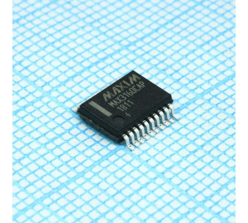 MAX3160CAP+T, IC TXRX RS232/485/422 20SSOP MAX3160CAP+T, IC TXRX RS232/485/422 20SSOP