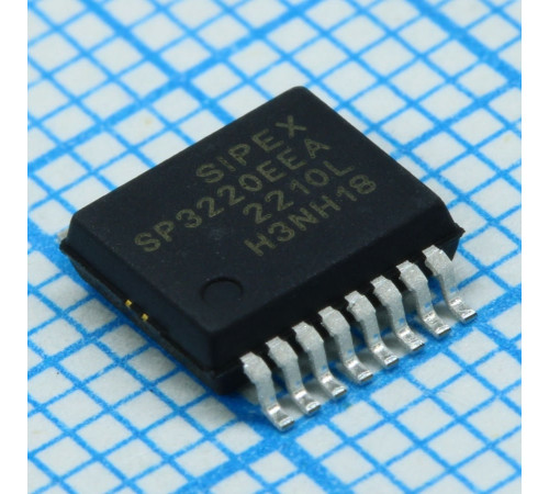 SP3220EEA-L/TR, Приемопередатчик RS232 защита от статического напряжения SP3220EEA-L/TR, Приемопередатчик RS232 защита от статического напряжения