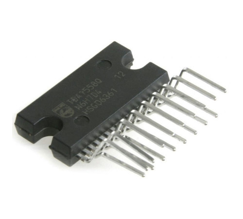 TDA1558Q, УHЧ 4 x 11Вт, 2 x 22Вт (14.4В/4 Ом)